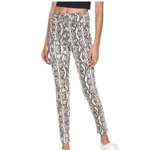 Wild Fable High Rise Snake Skin Print Jeans 00